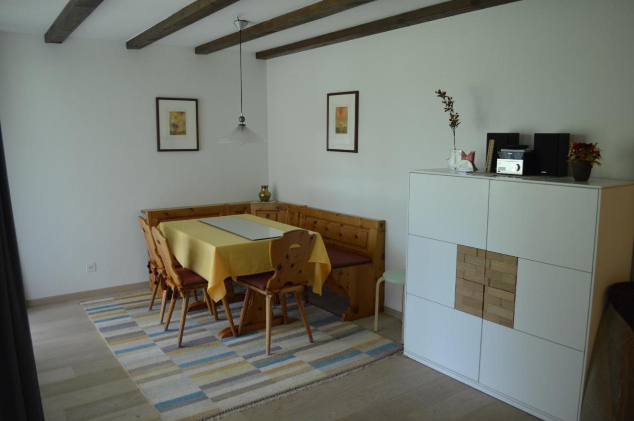 Residenz La Mora Apartment ลา ปุนท์-ชามูเอส-เชอ ภายนอก รูปภาพ